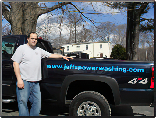 Jeff's Power Washing Service - Jeff and Truck